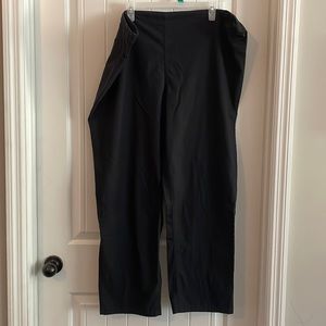 Unisex DRAWSTRING Large Black Scrub Pants